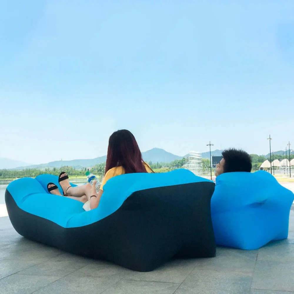 Outdoor Inflatable Sofa Lazy Air Bed Single Portable Field Camping Air Mattress Bed With Pillow Beach Sunbathing Dedicated
Outdoor Inflatable Sofa Lazy Air Bed Single Portable Field Camping Air Mattress Bed With Pillow Beach Sunbathing Dedicated