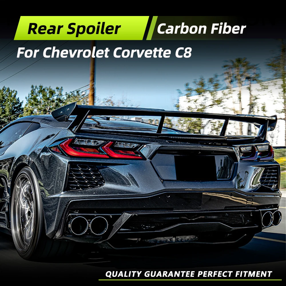 Car Rear High Wing Spoiler for Chevrolet Corvette C8 2020-2025 2-Door Real Carbon Fiber Rear Highkick Trunk Racing Spoiler Wing
Car Rear High Wing Spoiler for Chevrolet Corvette C8 2020-2025 2-Door Real Carbon Fiber Rear Highkick Trunk Racing Spoiler Wing