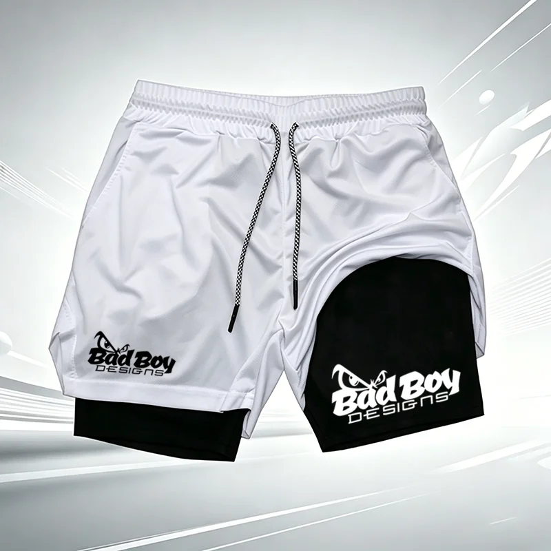 Bad Boy Designs Graphic 2-in-1 Men's Workout Shorts Quick Dry Anti-Chafe Compression Liner Shorts for Sports and Gym wx224
Bad Boy Designs Graphic 2-in-1 Men's Workout Shorts Quick Dry Anti-Chafe Compression Liner Shorts for Sports and Gym wx224