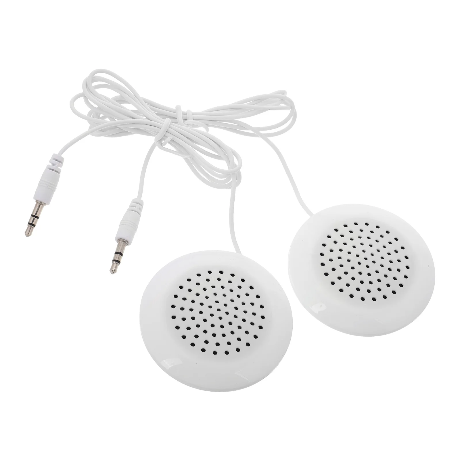 2pcs Player Stereo Pillow Headphones Speaker Soft Stereo Plug Audio Cable Small Sound Speaker Portable Device
2pcs Player Stereo Pillow Headphones Speaker Soft Stereo Plug Audio Cable Small Sound Speaker Portable Device