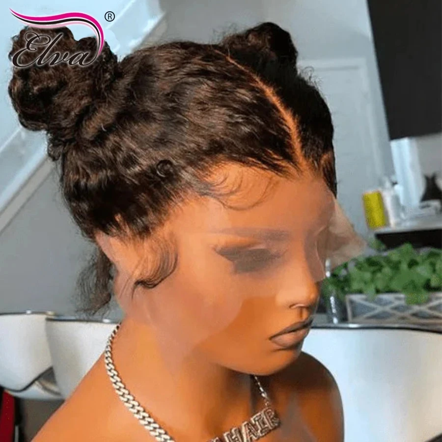 360 Full Lace Frontal Human Hair Wigs SKINLIKE Real HD Lace Wig 13x6 HD Lace Frontal Wig Elva Full Frontal Lace Wigs For Women
360 Full Lace Frontal Human Hair Wigs SKINLIKE Real HD Lace Wig 13x6 HD Lace Frontal Wig Elva Full Frontal Lace Wigs For Women