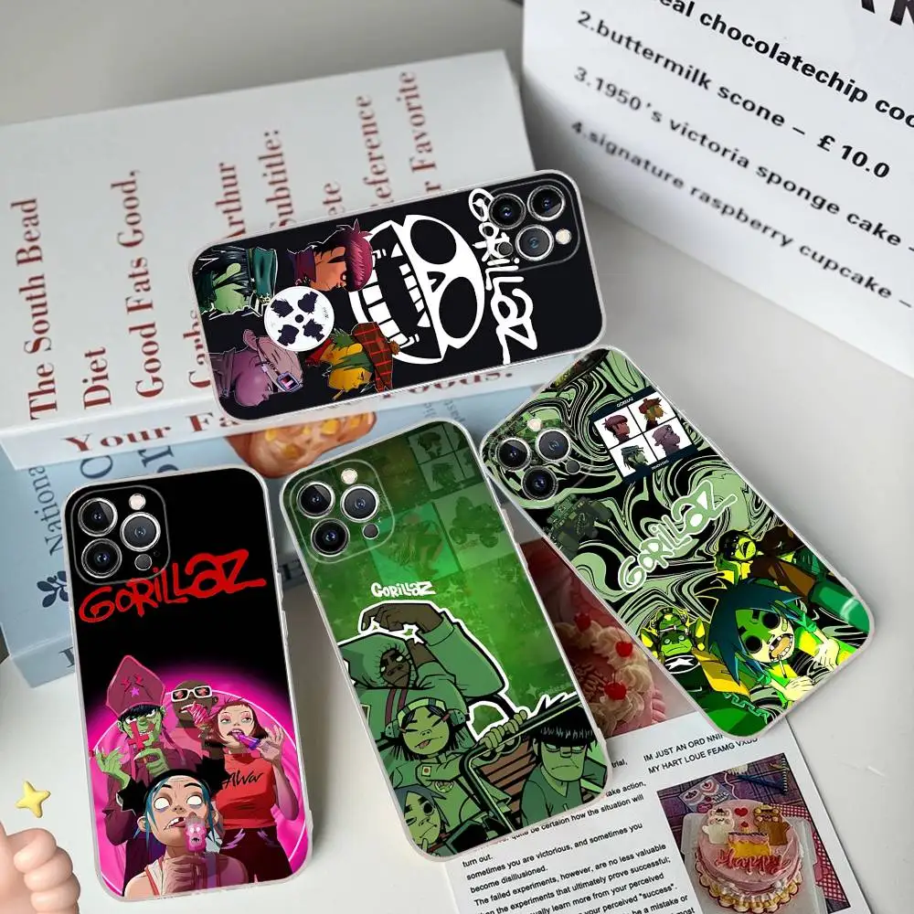 Art Pop Band G-gorillazS Music Transparent TPU Phone Case For IPhone 17 11 12 13 14 15 16 Pro Max 16 Plus Cover
Art Pop Band G-gorillazS Music Transparent TPU Phone Case For IPhone 17 11 12 13 14 15 16 Pro Max 16 Plus Cover