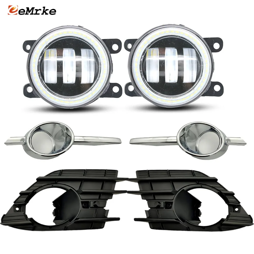 40W Led Fog Lights Angel Eyes DRL for Geely Emgrand X7 Gleagle GX7 2015 2016 Optional Replacement of Fog Lampshade Accessories
40W Led Fog Lights Angel Eyes DRL for Geely Emgrand X7 Gleagle GX7 2015 2016 Optional Replacement of Fog Lampshade Accessories