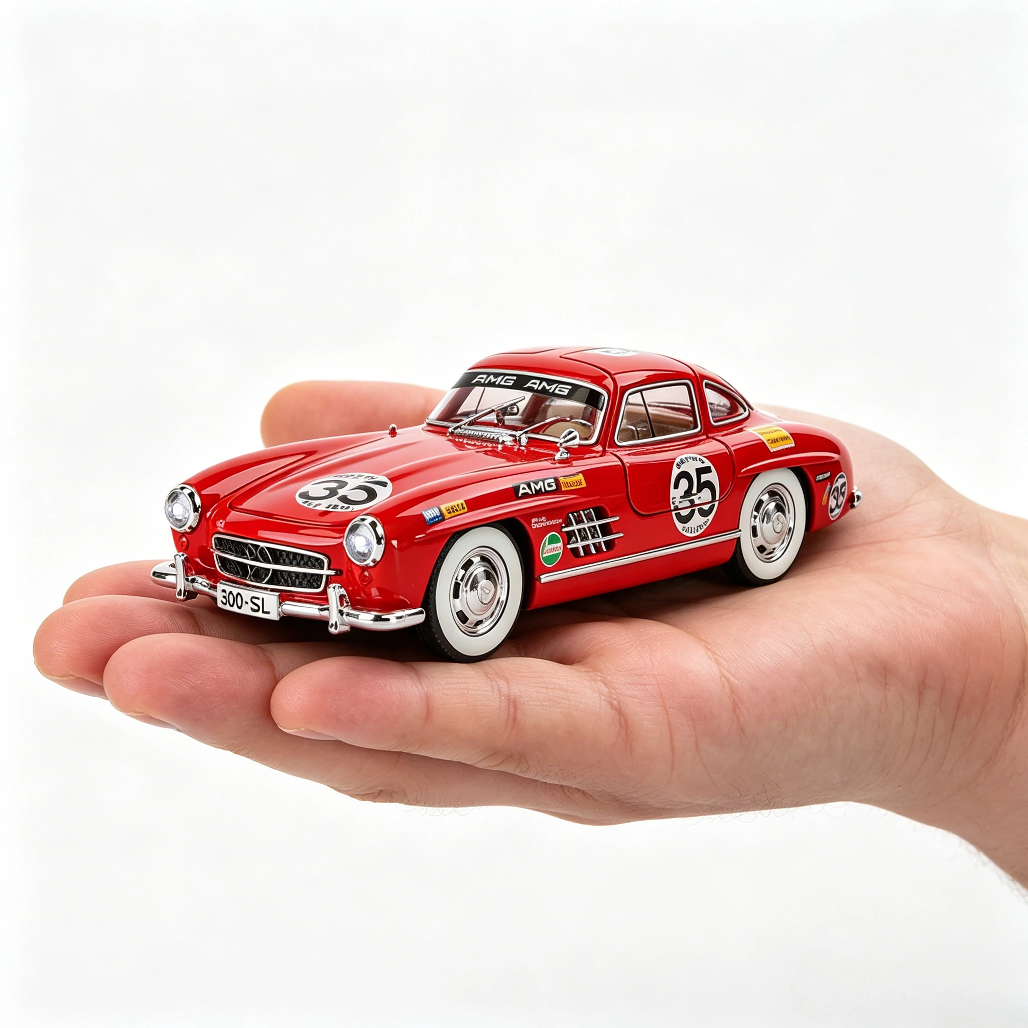1:24 300SL Vintage Car Model Diecast Alloy Miniature Toy Shock Absorption with Sound and Light Vehices Growth Companion Gift
1:24 300SL Vintage Car Model Diecast Alloy Miniature Toy Shock Absorption with Sound and Light Vehices Growth Companion Gift