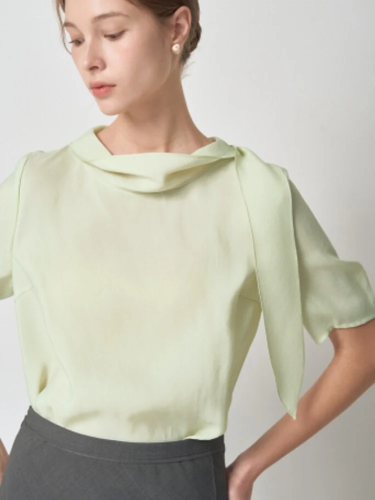 Elegant Korean Style Summer New Fashion Slimming Loose Comfortable Lightweight Short Sleeve Shirt Cotton Material Girl's Dail...
Elegant Korean Style Summer New Fashion Slimming Loose Comfortable Lightweight Short Sleeve Shirt Cotton Material Girl's Dail...