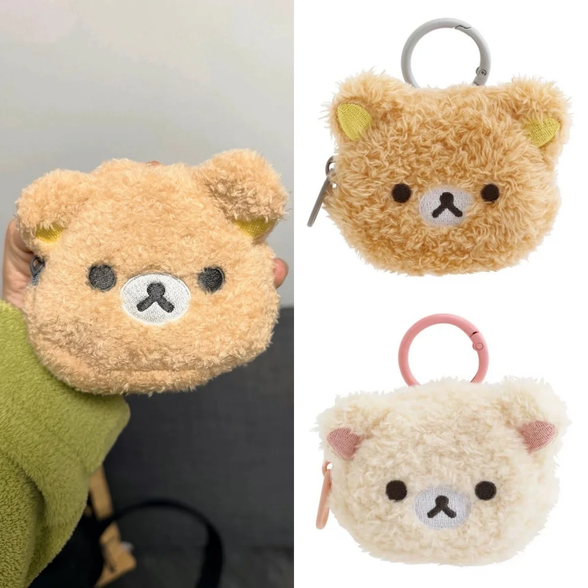 Плюшевая игрушка-кошелек San-X Rilakkuma: милый японский мини-кошелек для монет и наушников, аниме-аксессуар
Плюшевая игрушка-кошелек San-X Rilakkuma: милый японский мини-кошелек для монет и наушников, аниме-аксессуар
