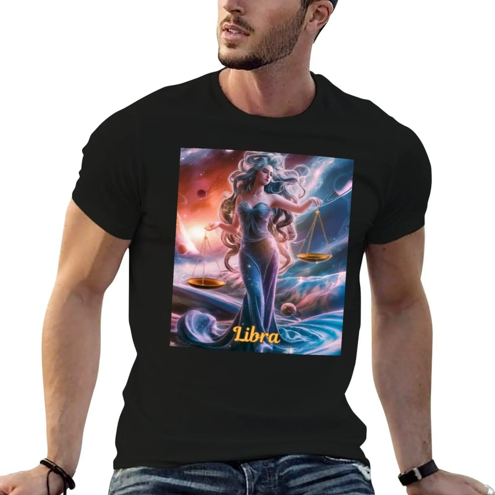 casual t shirts t anime T-Shirt Libra Zodiac, shirts men man for goddess celestial oversize
casual t shirts t anime T-Shirt Libra Zodiac, shirts men man for goddess celestial oversize