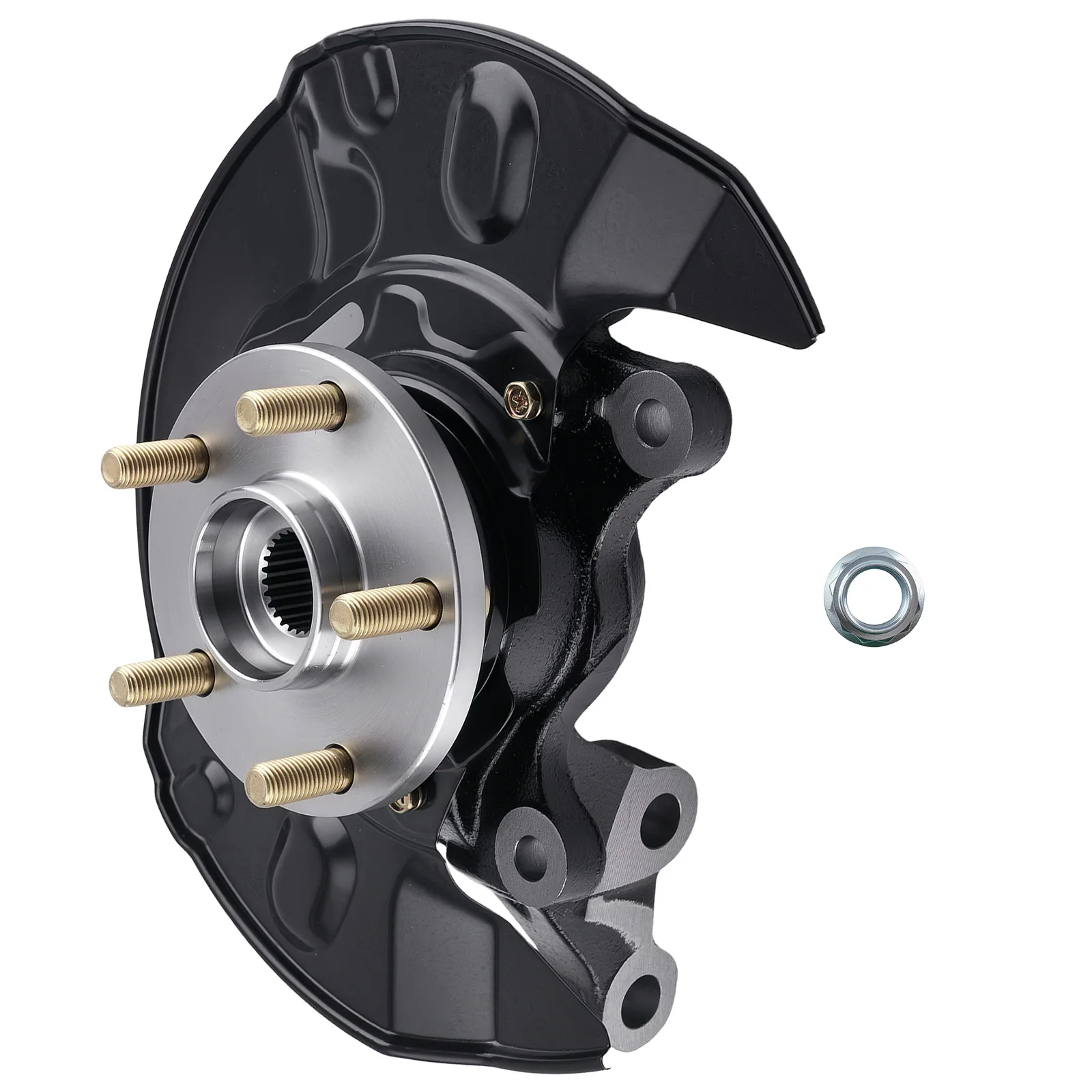 Front Left Steering Knuckle & Wheel Hub Bearing For Toyota Matrix 698-385 03-08
Front Left Steering Knuckle & Wheel Hub Bearing For Toyota Matrix 698-385 03-08