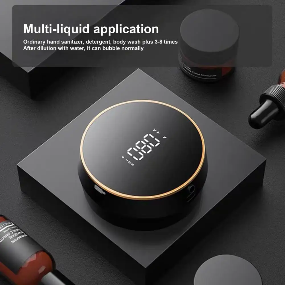 Wall Mount Automatic Foam Soap Dispensers LED Temperature Display Electric Touchless Infrared Sensor Foam Machine Liquid Dispens
Wall Mount Automatic Foam Soap Dispensers LED Temperature Display Electric Touchless Infrared Sensor Foam Machine Liquid Dispens
