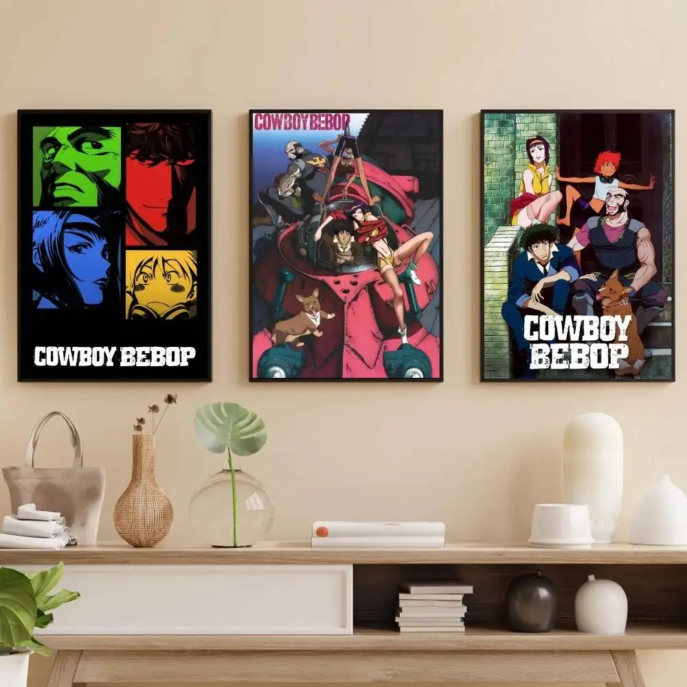 Anime C-Cowboy Bebop Poster Self-adhesive Art Waterproof Paper Sticker Coffee House Bar Room
Anime C-Cowboy Bebop Poster Self-adhesive Art Waterproof Paper Sticker Coffee House Bar Room