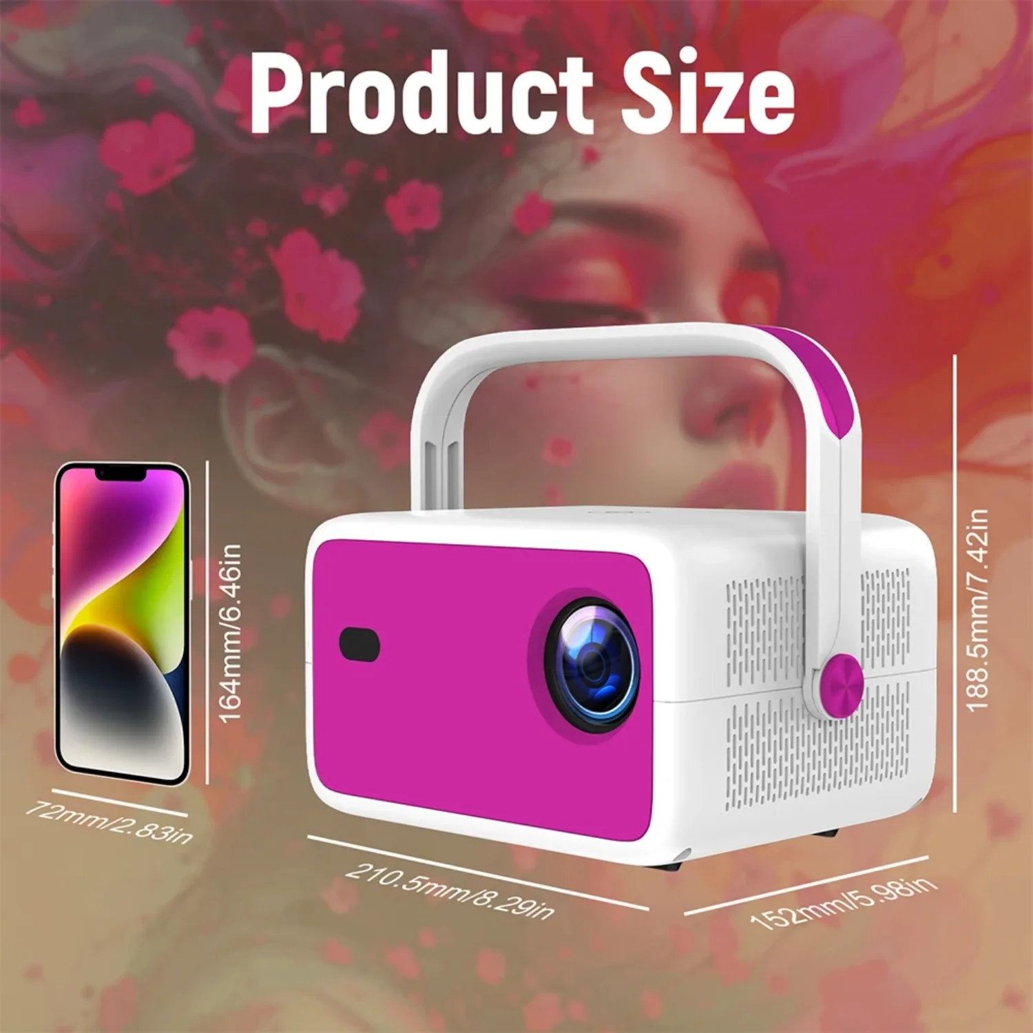 Projector 650ANSI Android 11 TP350 AOSP 3.5 inch 1080P Auto Keystone Correction Portable Outdoor Video Home LCD Projector
Projector 650ANSI Android 11 TP350 AOSP 3.5 inch 1080P Auto Keystone Correction Portable Outdoor Video Home LCD Projector