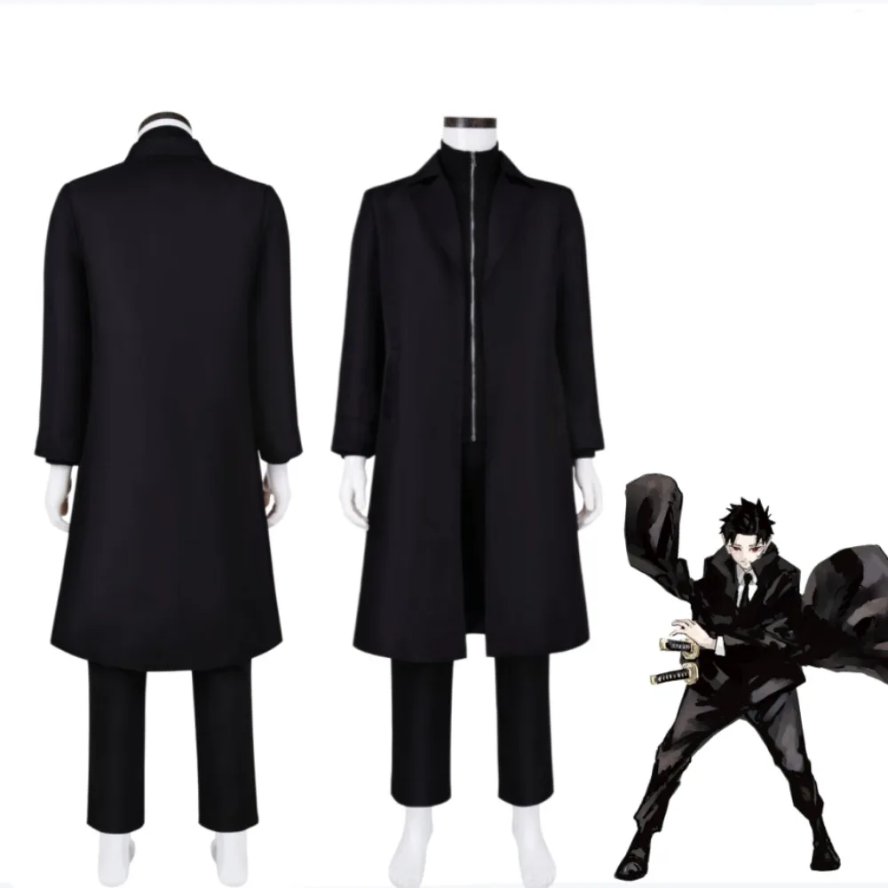 Kagurabachi Chihiro Rokuhira Cosplay Costume Trench Coat Three Piece Set Adult Men Anime Halloween Comic Con Outfit
Kagurabachi Chihiro Rokuhira Cosplay Costume Trench Coat Three Piece Set Adult Men Anime Halloween Comic Con Outfit