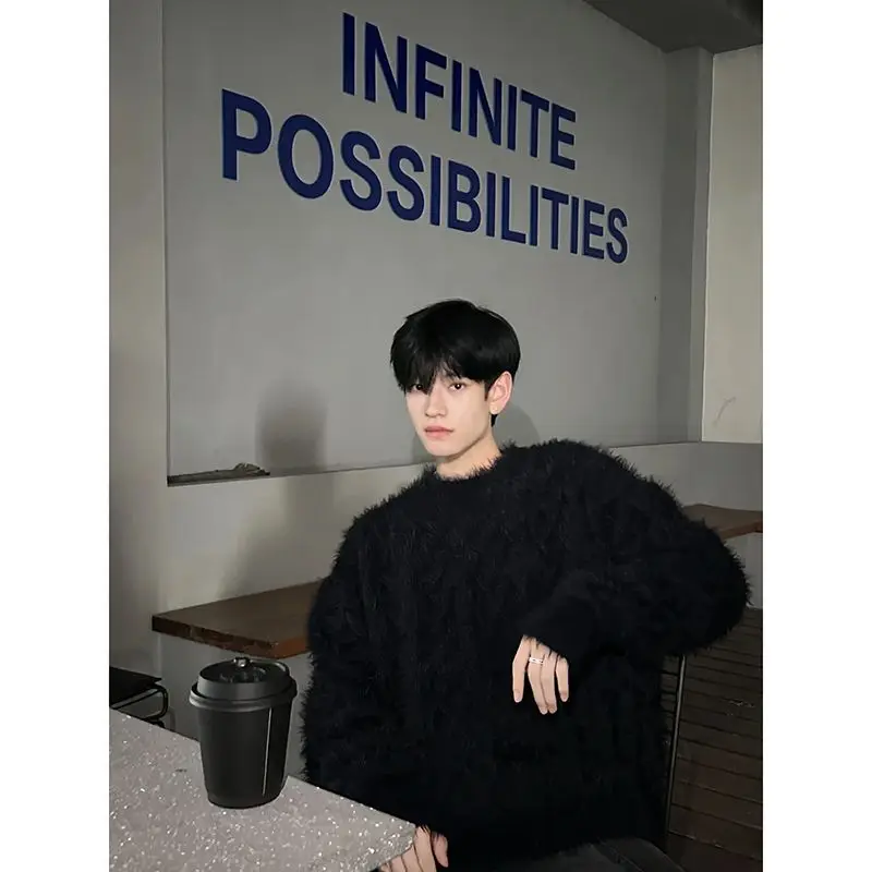 Ранняя весна, вязаный свитер, пальто, мужское высококачественное пальто с мехом моря Dongguan Daliang, ленивый топ, повседневный японский сле
Ранняя весна, вязаный свитер, пальто, мужское высококачественное пальто с мехом моря Dongguan Daliang, ленивый топ, повседневный японский сле