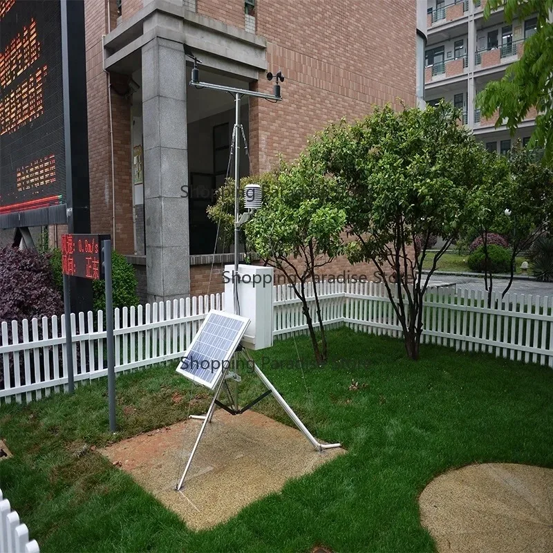 Small Solar Automatic Weather Station with 6 Outdoor Weather Sensors
Small Solar Automatic Weather Station with 6 Outdoor Weather Sensors