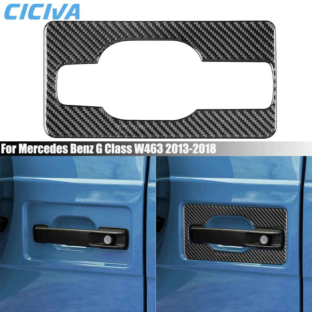 Carbon Fiber Car Accessories Trunk Handle Cover Sticker Exterior Trim For Mercedes Benz G Class W463 2013 2014 2015 2016-2018
Carbon Fiber Car Accessories Trunk Handle Cover Sticker Exterior Trim For Mercedes Benz G Class W463 2013 2014 2015 2016-2018