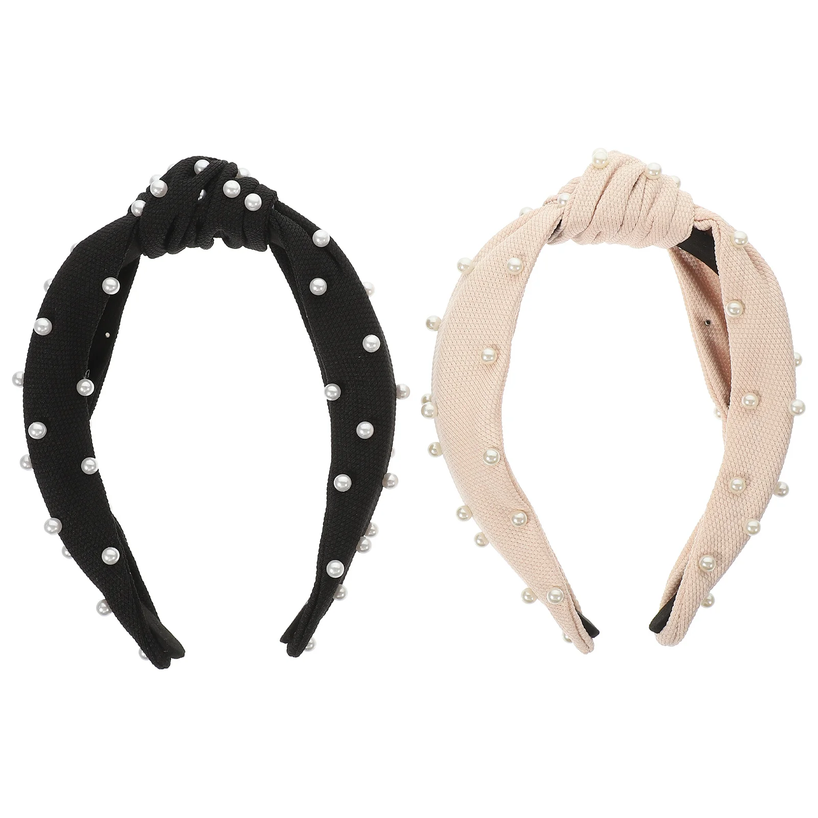 2Pcs Womens Headbands Knotted Wide Fabric Hair Bands Lightweight Pearl Decor for Weddings Parties Everyday Pearl Headbands
2Pcs Womens Headbands Knotted Wide Fabric Hair Bands Lightweight Pearl Decor for Weddings Parties Everyday Pearl Headbands