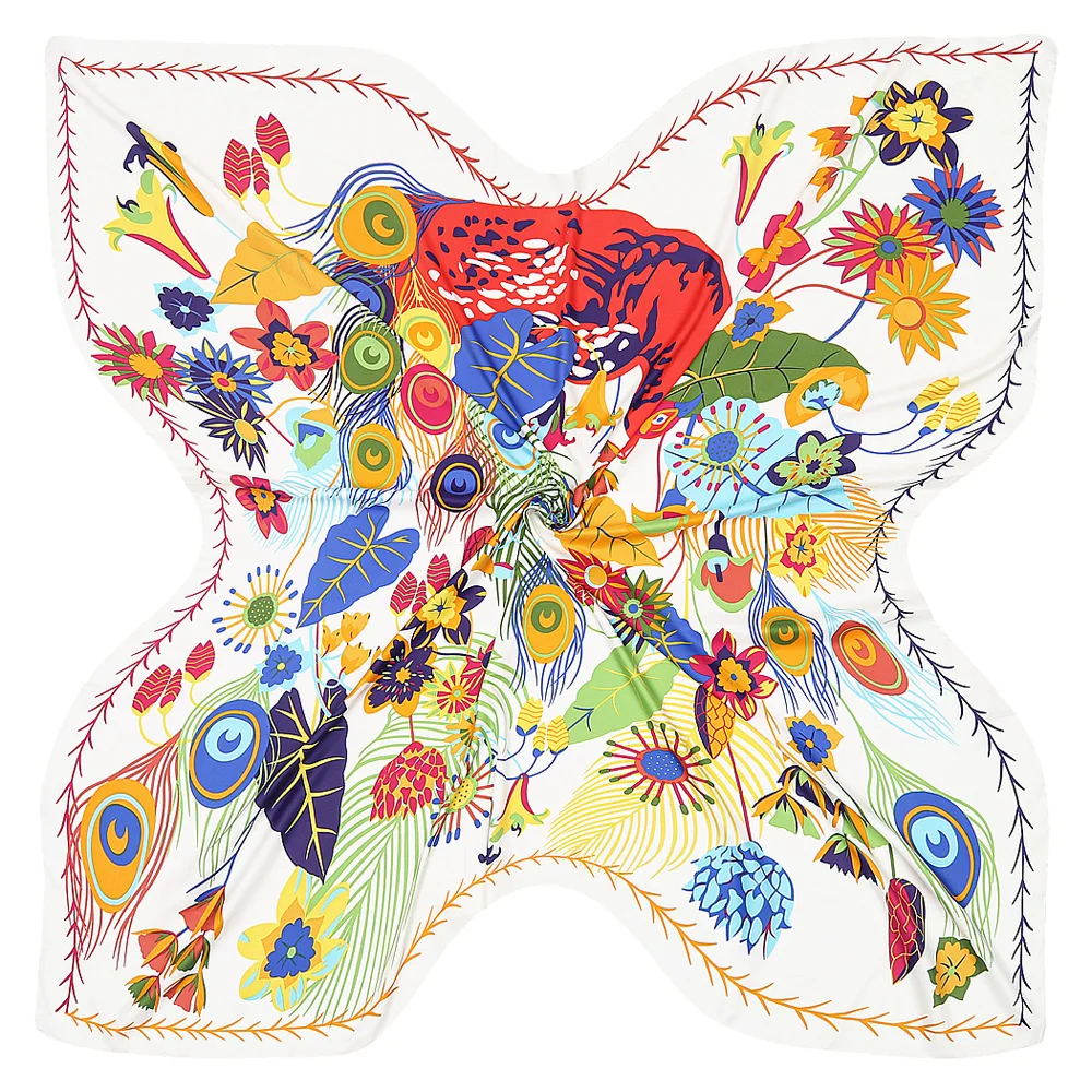 Artistic Peacock Scarf Women Four Seasons Warm 130cm Shawl Sun Protection Lightweight Travel Wrap Present Gift Accessory
Artistic Peacock Scarf Women Four Seasons Warm 130cm Shawl Sun Protection Lightweight Travel Wrap Present Gift Accessory