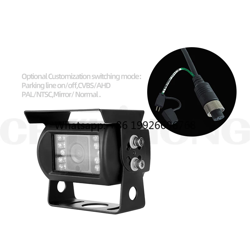 AHD IP68 Waterproof Reverse Backup Camera Night Vision Heavy Duty Tractor Truck Camera for Construction Vehicles 1 Year Warranty
AHD IP68 Waterproof Reverse Backup Camera Night Vision Heavy Duty Tractor Truck Camera for Construction Vehicles 1 Year Warranty