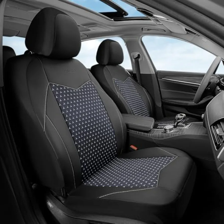 Seat Covers, Breathable Mesh and Leather Car Seat Protectors, Driver Seat Cover, Car Seat Cushions, Universal Automotive Seat C
Seat Covers, Breathable Mesh and Leather Car Seat Protectors, Driver Seat Cover, Car Seat Cushions, Universal Automotive Seat C
