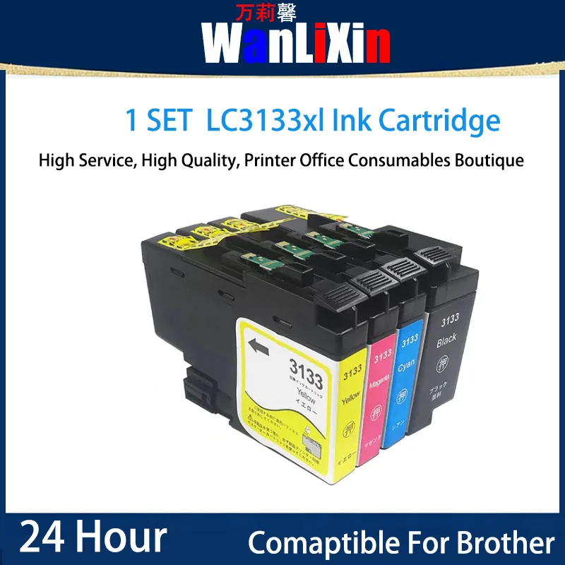 1 SET LC3133xl Ink Cartridge Compatible For Brother DCP-J988N/MFC-J15 OON/MFC-J1605DN
1 SET LC3133xl Ink Cartridge Compatible For Brother DCP-J988N/MFC-J15 OON/MFC-J1605DN