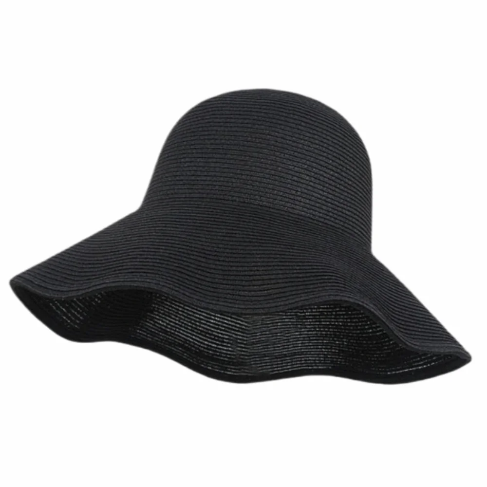 Solid Color Wide Brim Straw Hat Breathable Korean Style Women's Sun Visor Hats Soft Simple UV Protection Cap Outdoor Activities
Solid Color Wide Brim Straw Hat Breathable Korean Style Women's Sun Visor Hats Soft Simple UV Protection Cap Outdoor Activities