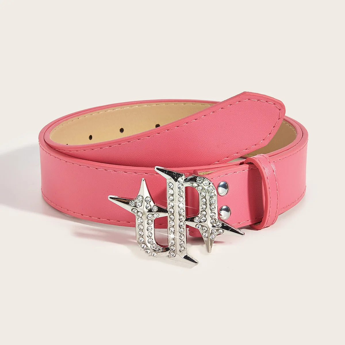 New Belt American Retro Fashion Rhinestone Buckle Ins Style Personalized Belt Subculture Black Belt Tide Belts for Women
New Belt American Retro Fashion Rhinestone Buckle Ins Style Personalized Belt Subculture Black Belt Tide Belts for Women