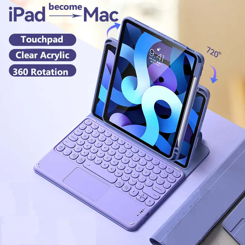 360 Rotating Keyboard Case for HUAWEI MatePad Pro 12.2 Inch 2025 MRO-W00 MRO-W10 Air 12 12 X Pro12.2 PaperMatte Detachable Cover
360 Rotating Keyboard Case for HUAWEI MatePad Pro 12.2 Inch 2025 MRO-W00 MRO-W10 Air 12 12 X Pro12.2 PaperMatte Detachable Cover