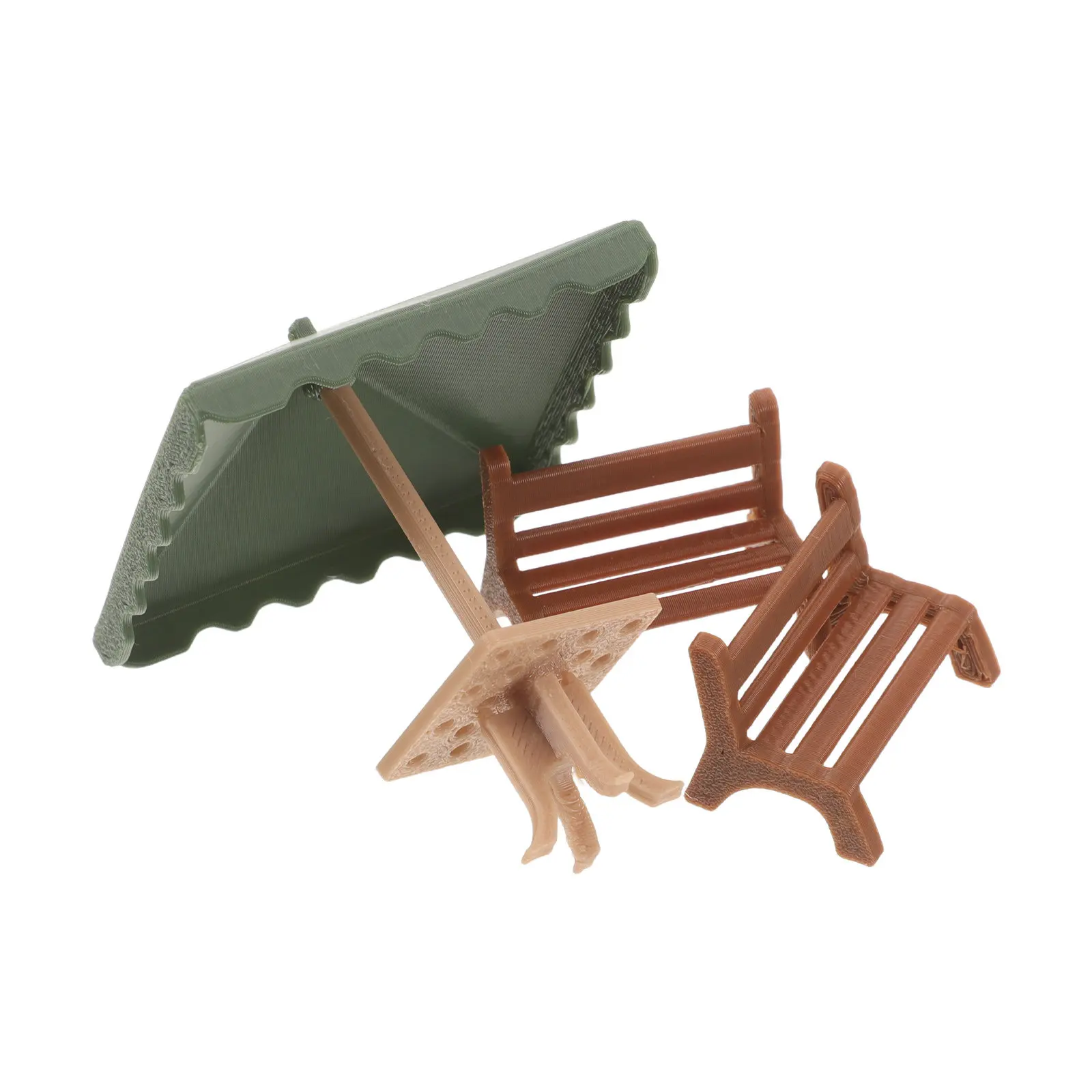 1Set Vibrant Realistic Bench with Parasol for Dollhouse Garden Models Miniature Landscape Decor Microscale
1Set Vibrant Realistic Bench with Parasol for Dollhouse Garden Models Miniature Landscape Decor Microscale