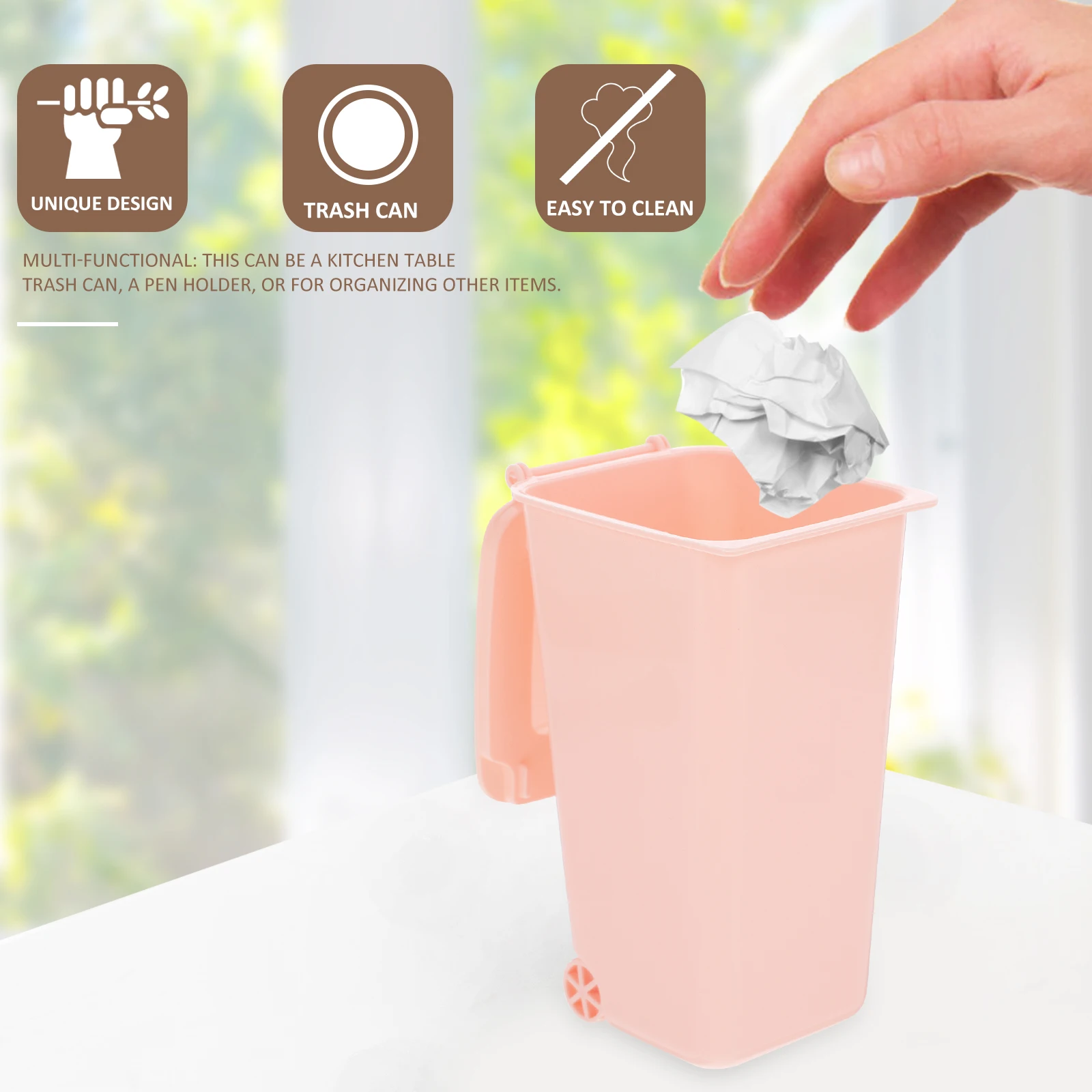 Desktop Storage Box Pretty Holds Decorative Trash Can Simple Countertop Wastebasket Pp Organisation Office Garbage
Desktop Storage Box Pretty Holds Decorative Trash Can Simple Countertop Wastebasket Pp Organisation Office Garbage
