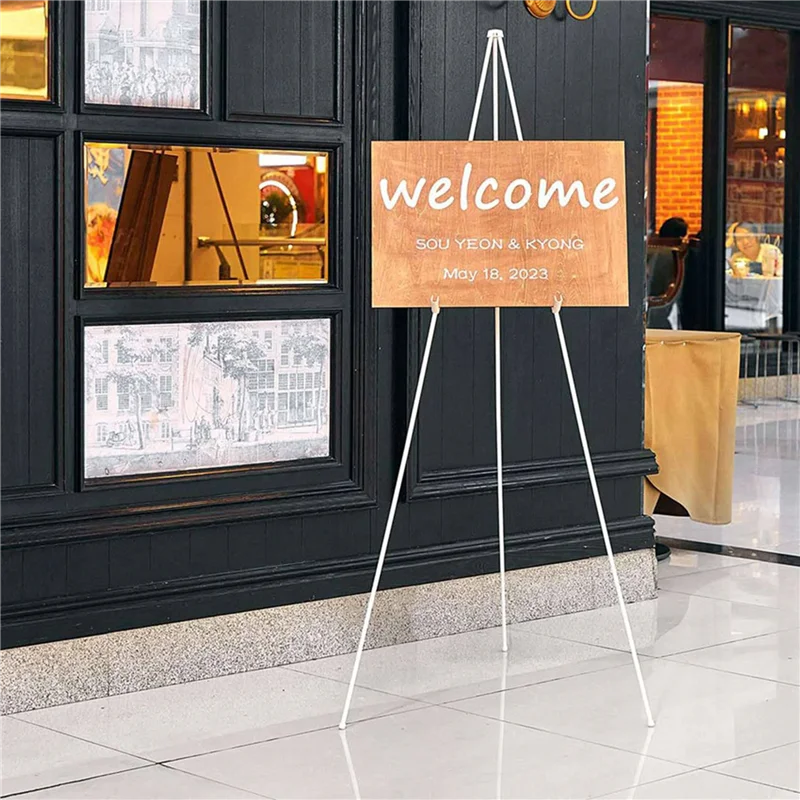 AS60-2X Белый мольберт-подставка для демонстрации свадебных вывесок и плакатов-63Настоящие мольберты для держателя дисплея-складной мольберт для плакатов
AS60-2X Белый мольберт-подставка для демонстрации свадебных вывесок и плакатов-63Настоящие мольберты для держателя дисплея-складной мольберт для плакатов