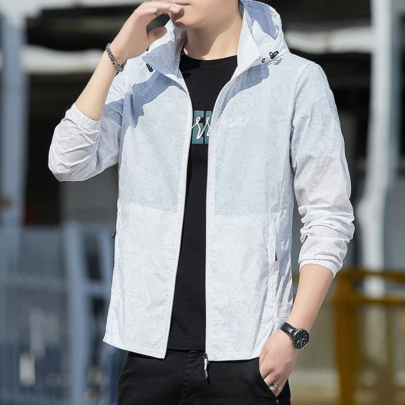 Camp Men Summer Windbreaker Zip Pockets Uv Sun Protection Jackets Breathable Ultra-light Working Clothes Outdoor Skin Thin Coats
Camp Men Summer Windbreaker Zip Pockets Uv Sun Protection Jackets Breathable Ultra-light Working Clothes Outdoor Skin Thin Coats