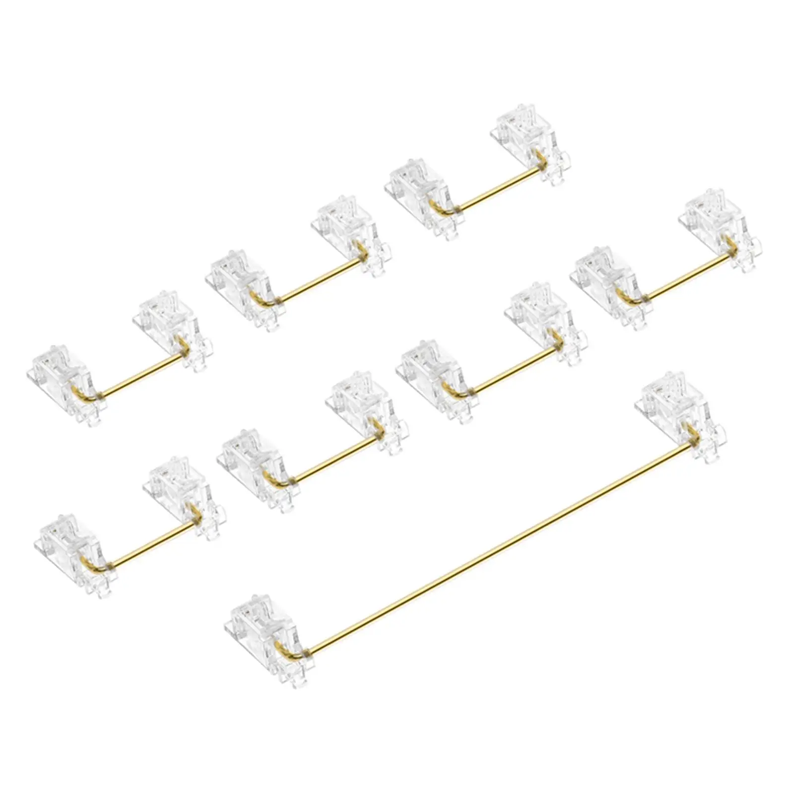 Gold ,2U, 6.25U , ,Steel Wire ,Screw for Mechanical Keyboard Keycap Stabilizers Modifier Accessories
Gold ,2U, 6.25U , ,Steel Wire ,Screw for Mechanical Keyboard Keycap Stabilizers Modifier Accessories