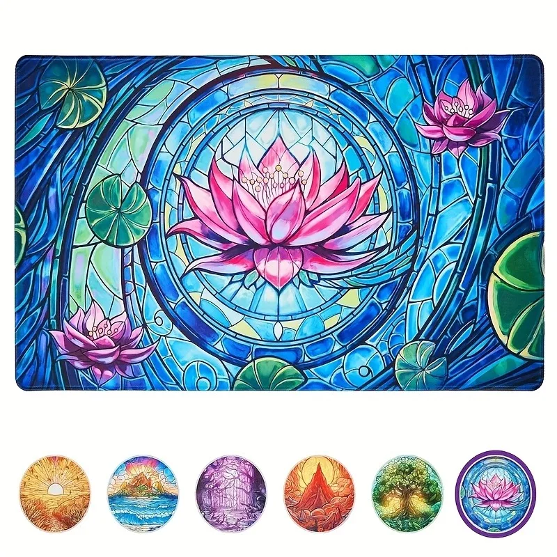MTG Magic The Gathering Playmat Lotus Art Нескользящая резиновая основа Складной игровой коврик TCG Commander Аксессуары для игровых комнат
MTG Magic The Gathering Playmat Lotus Art Нескользящая резиновая основа Складной игровой коврик TCG Commander Аксессуары для игровых комнат