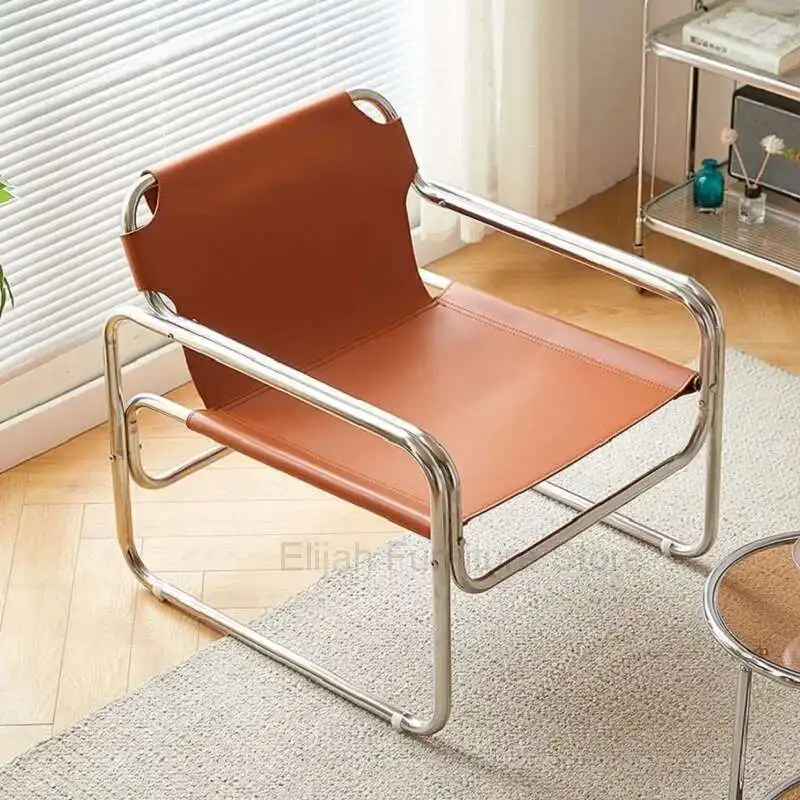 JOYLIVE Single Sofa Designer Bauhaus Casual Stainless Steel Saddg Coffee Chair Shooting Prop New Dropshipping
JOYLIVE Single Sofa Designer Bauhaus Casual Stainless Steel Saddg Coffee Chair Shooting Prop New Dropshipping