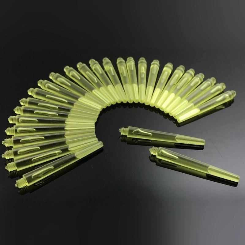 12Pcs Plastic Darts Shafts Clear Darts Stem with Stainsless Steel Rings
12Pcs Plastic Darts Shafts Clear Darts Stem with Stainsless Steel Rings