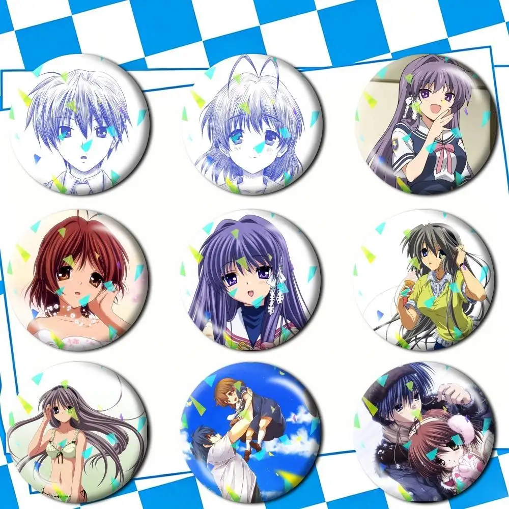 Lovely F-Furukawa N-Nagisa C-Clannad Brooches Badge Pins Backpack Hat Accessories Friend Gift Creative Accessories
Lovely F-Furukawa N-Nagisa C-Clannad Brooches Badge Pins Backpack Hat Accessories Friend Gift Creative Accessories