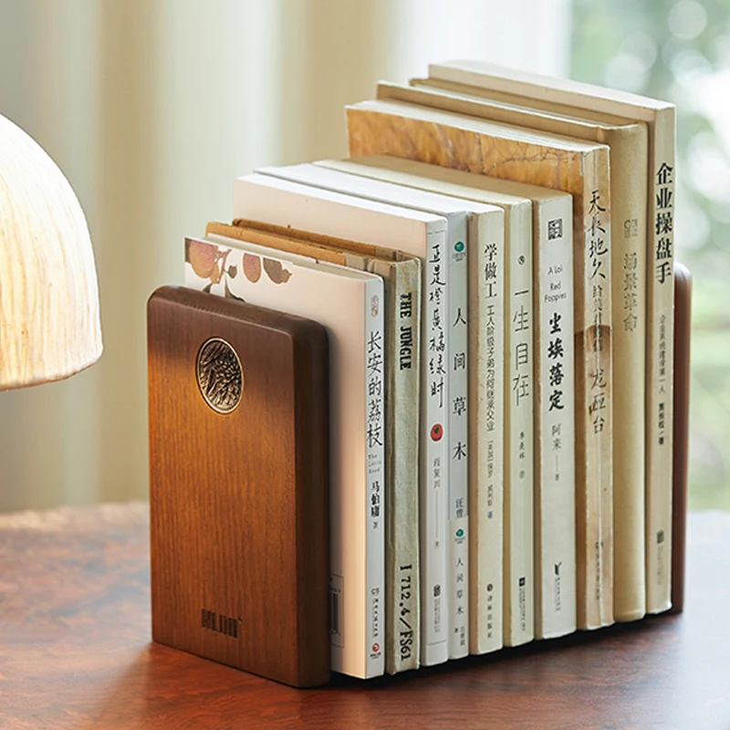 Solid Wood Bookshelf 2Pcs Study Desktop Office Storage Book Holder Fixed Book Bookshelf Partition Board Book Support Rack
Solid Wood Bookshelf 2Pcs Study Desktop Office Storage Book Holder Fixed Book Bookshelf Partition Board Book Support Rack