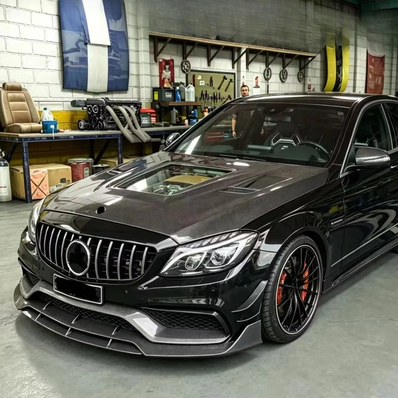 For Mercedes-Benz W205 C63 2015-2021 Transparent Hood Carbon Fiber Factory Direct
For Mercedes-Benz W205 C63 2015-2021 Transparent Hood Carbon Fiber Factory Direct