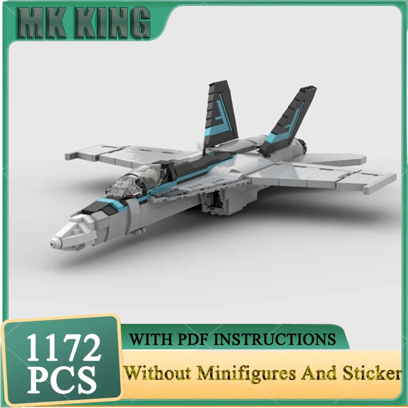 Moc Building Bricks Military FA-18 Fighter Series Model Technology Modular Blocks Construstion DIY Assembly Toy Holiday Gifts
Moc Building Bricks Military FA-18 Fighter Series Model Technology Modular Blocks Construstion DIY Assembly Toy Holiday Gifts