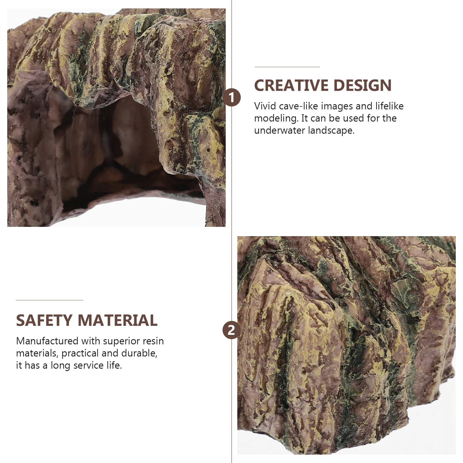 Resin Reptile Turtle Cave Shelter Aquarium Ornament Realistic Gecko Playing Platform Pet Habitat Resin Reptile Turtle Cave
Resin Reptile Turtle Cave Shelter Aquarium Ornament Realistic Gecko Playing Platform Pet Habitat Resin Reptile Turtle Cave