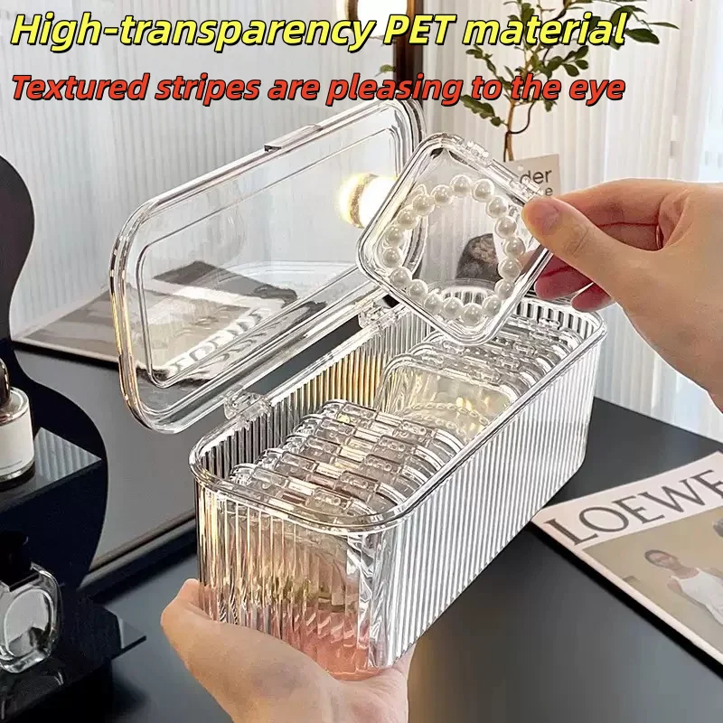15PCS Multifunctional Transparent Plastic Dustproof Nail Storage Box, Including 1 Striped Box and 14 Small Square Boxes
15PCS Multifunctional Transparent Plastic Dustproof Nail Storage Box, Including 1 Striped Box and 14 Small Square Boxes