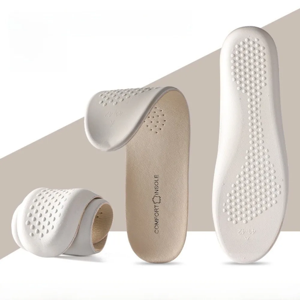 Durable Leather Latex Sports Insole Shock Absorbing Soft Padding Cowhide Insoles Breathable Foot Care Arch Support Insoles
Durable Leather Latex Sports Insole Shock Absorbing Soft Padding Cowhide Insoles Breathable Foot Care Arch Support Insoles