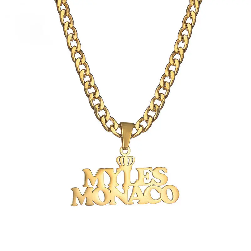 Stainless Steel Crown Custom Men Double Name Plate Necklace Personalised 2 Nameplate For Couple
Stainless Steel Crown Custom Men Double Name Plate Necklace Personalised 2 Nameplate For Couple