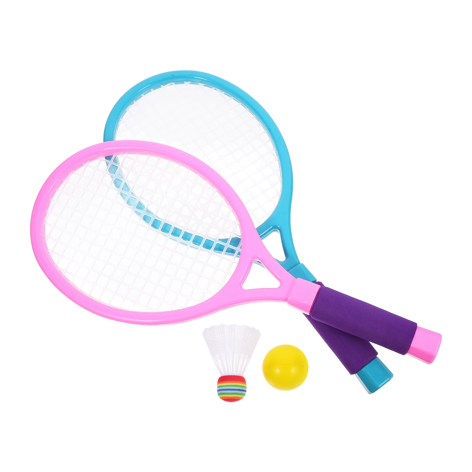 Tennis Racket Badminton Mesh Kids Athletic Playthings Plastic Bracket Rackets With Ball Child
Tennis Racket Badminton Mesh Kids Athletic Playthings Plastic Bracket Rackets With Ball Child