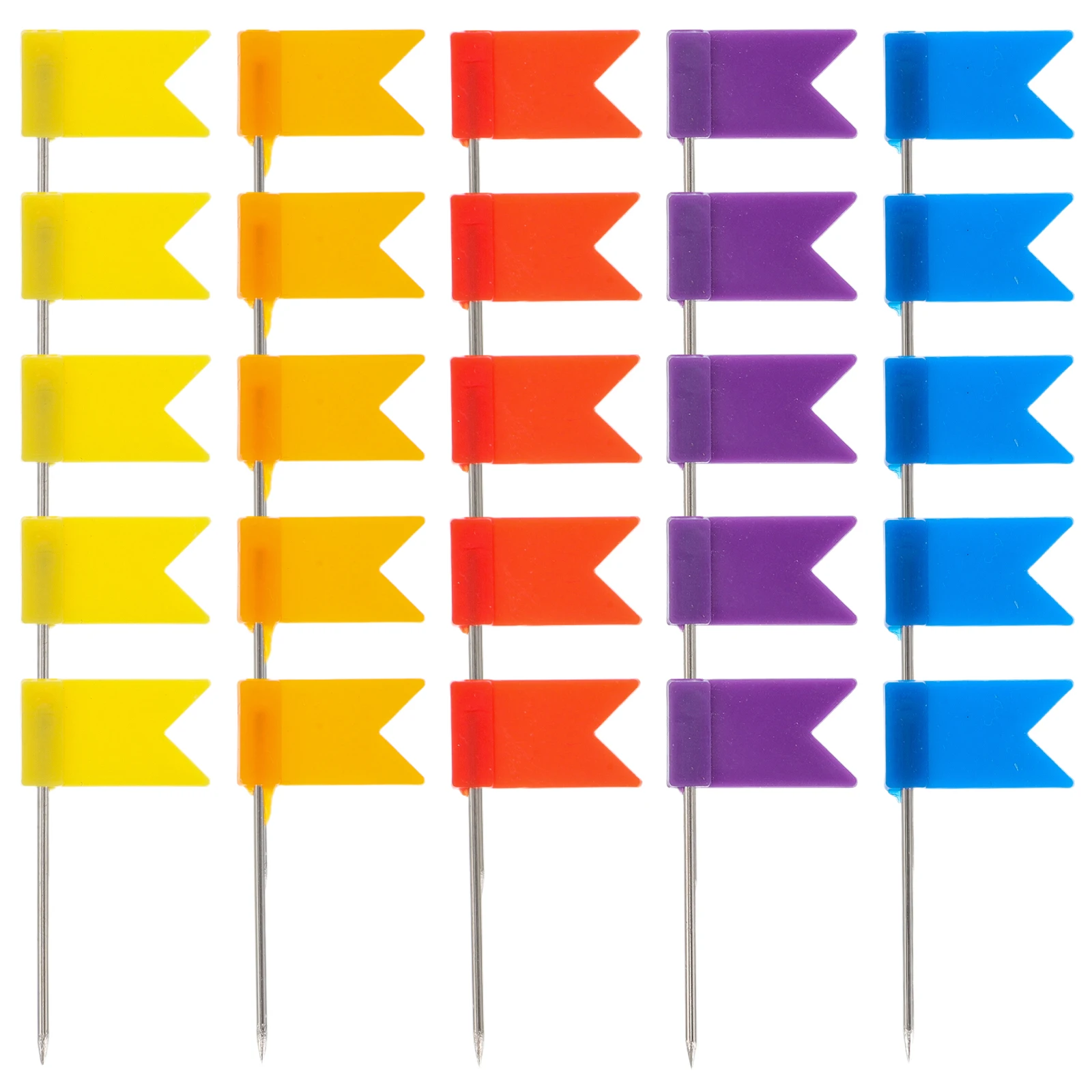 100 Pcs Flag Pins Colorful Map Markers Travel Bulletin Board Thumb Tacks Plastic Accessories Versatile Use
100 Pcs Flag Pins Colorful Map Markers Travel Bulletin Board Thumb Tacks Plastic Accessories Versatile Use