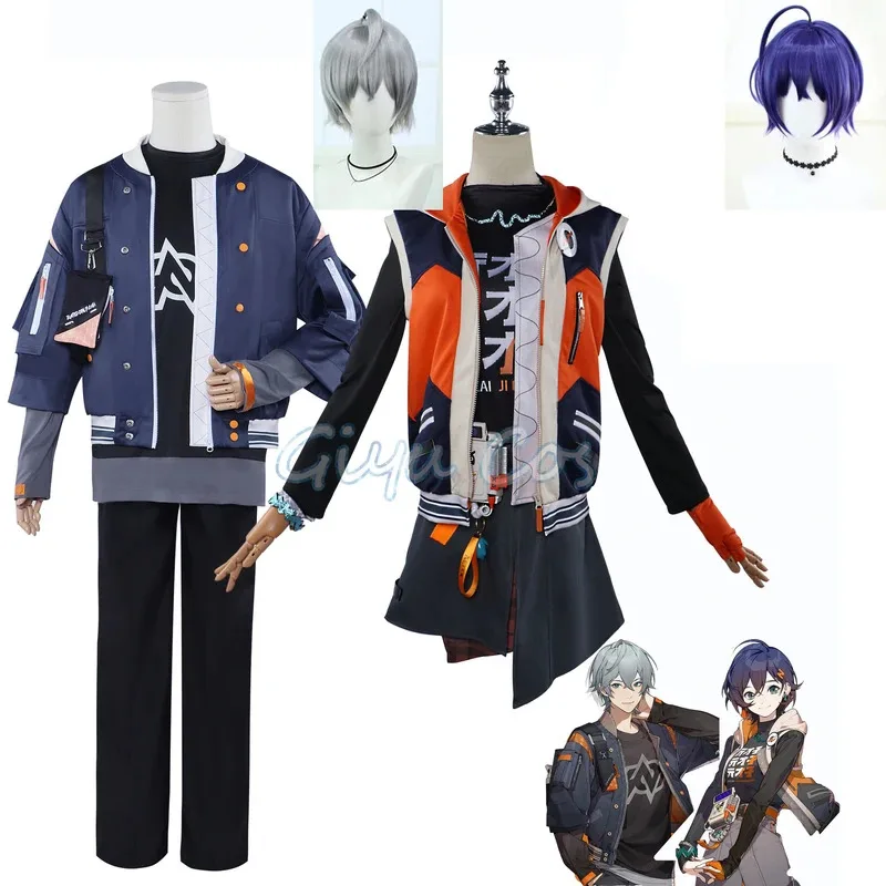 Belle Wise Cosplay Costume Zenless Zone Zero Carnival Uniform Wig Anime Halloween Costumes Men Game Character Outfits
Belle Wise Cosplay Costume Zenless Zone Zero Carnival Uniform Wig Anime Halloween Costumes Men Game Character Outfits