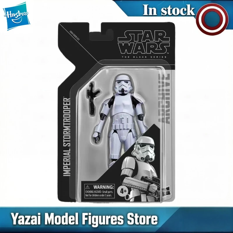 Original Hasbro Star Wars THE BLACK SERIES IMPERIAL STORMTROOPER ARCHIVE Action Figure Model
Original Hasbro Star Wars THE BLACK SERIES IMPERIAL STORMTROOPER ARCHIVE Action Figure Model