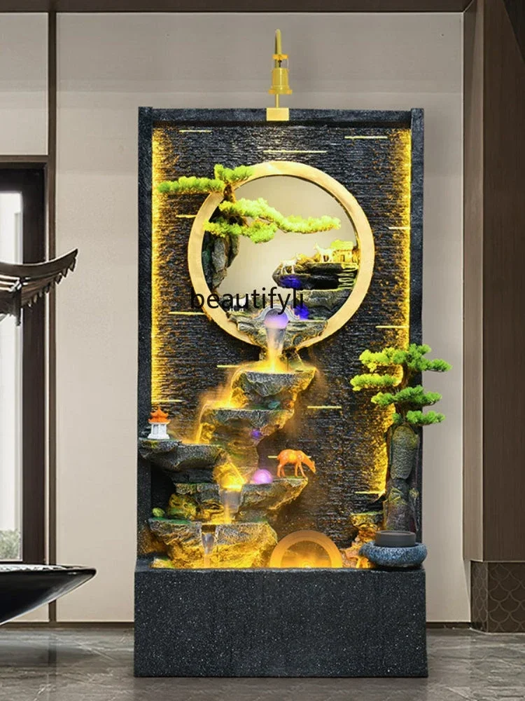 V Artificial Mountain and Fountain Fish Pond Landscape Company Curtain Wall Liing Room Screen Fortune Decoration Decoration
V Artificial Mountain and Fountain Fish Pond Landscape Company Curtain Wall Liing Room Screen Fortune Decoration Decoration