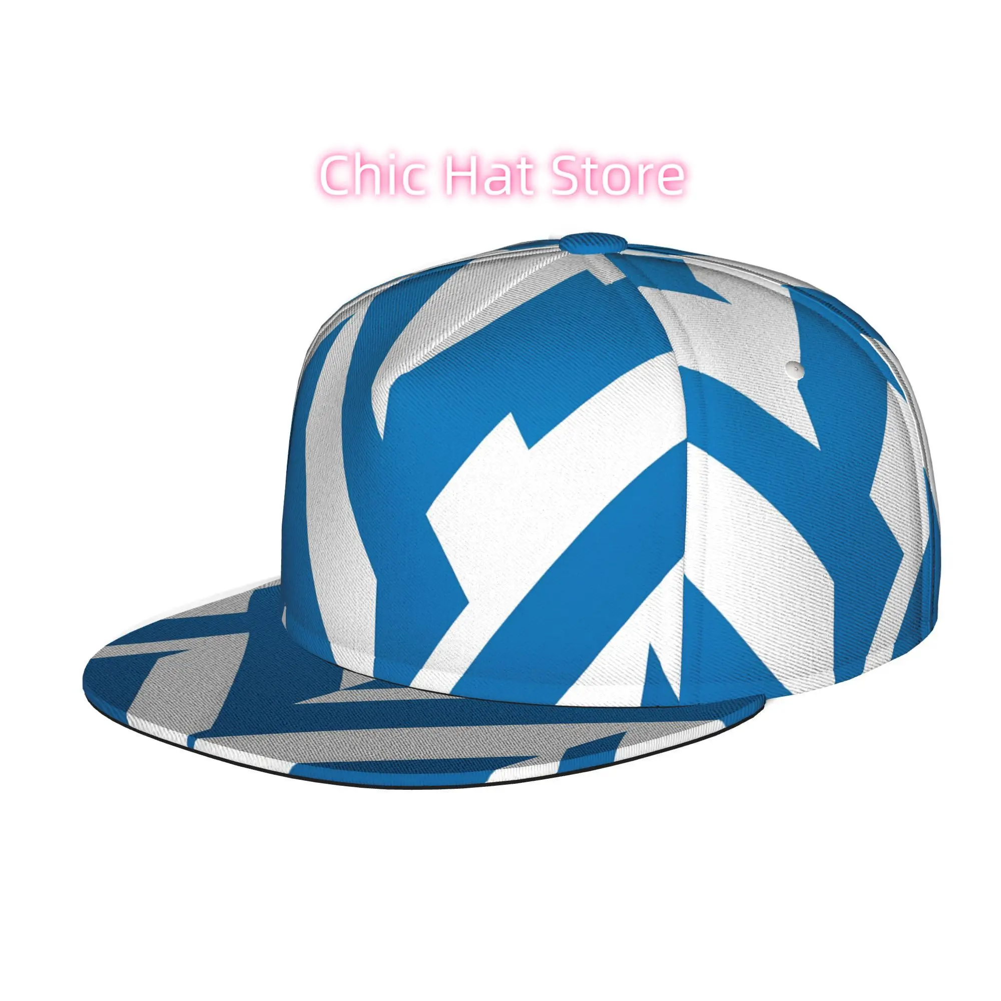 Geometric Design in Blue And White (2), Unisex Flat-Brim Baseball Cap for Men And Women, Snapback Trucker Hat for Hip Hop Street
Geometric Design in Blue And White (2), Unisex Flat-Brim Baseball Cap for Men And Women, Snapback Trucker Hat for Hip Hop Street
