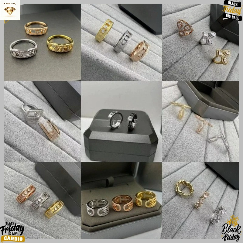 Classic Luxury Jewelry Accessories Fashionable Ring with Zircon Diamond Stainless Steel Design Women's Ring gift
Classic Luxury Jewelry Accessories Fashionable Ring with Zircon Diamond Stainless Steel Design Women's Ring gift